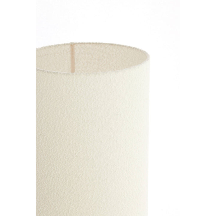 Golvlampa vit boucle