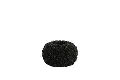 Vas PHYLIA matt svart Ø38x23 cm