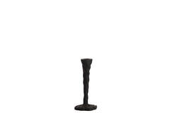 Ljusstake SOLAMAZA svart Ø9,5x20 cm